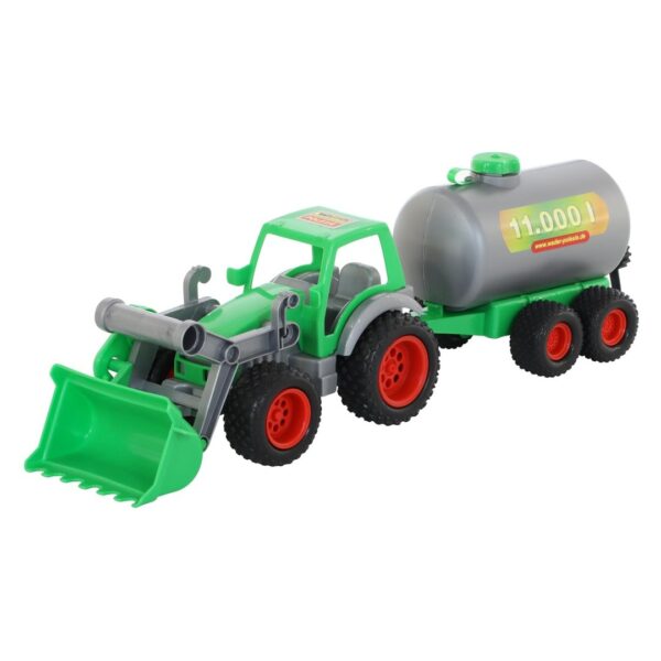 Трактор-погрузчик с цистерной “Фермер-техник”, размер – 57 см.
