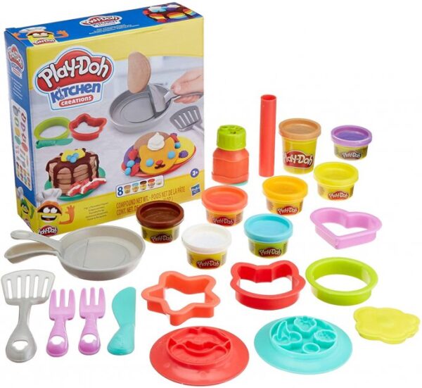 Игровой набор "Play-Doh Kitchen creation  Flip Pancake Playset" в коробке (оригинал). 1