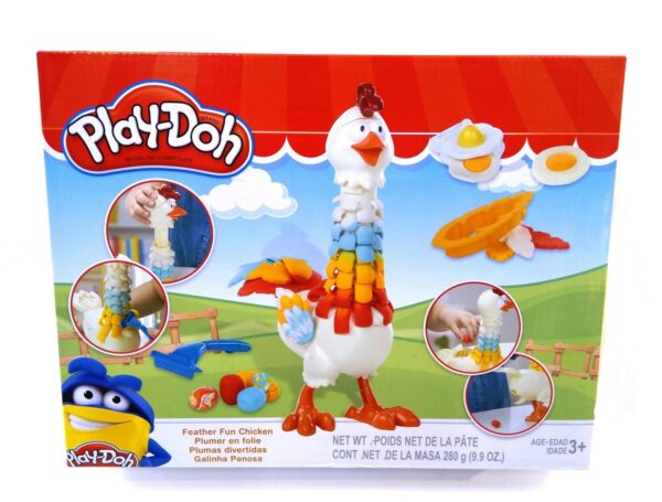 Набор для лепки Play-Doh "Чудо-курочка PK1644" в коробке. 1