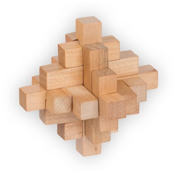 Головоломка деревянная “15 связок” (15 элементов) в коробке
