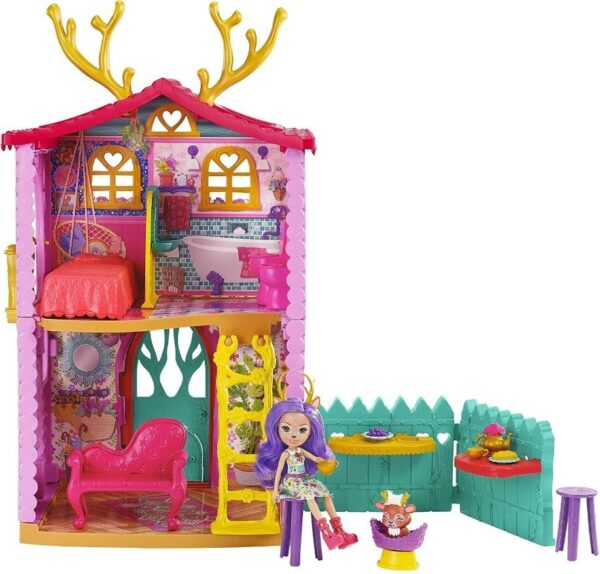Набор "Enchantimals Cozy Deer House Дом WonderWood" в коробке (оригинал). 1