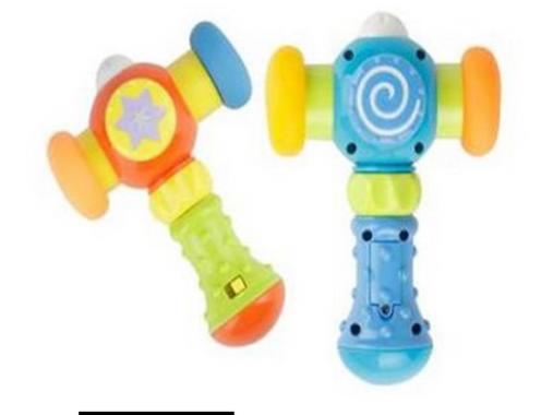 Молоточек музыкальный "G104" (свет) в коробке в ассортименте 1