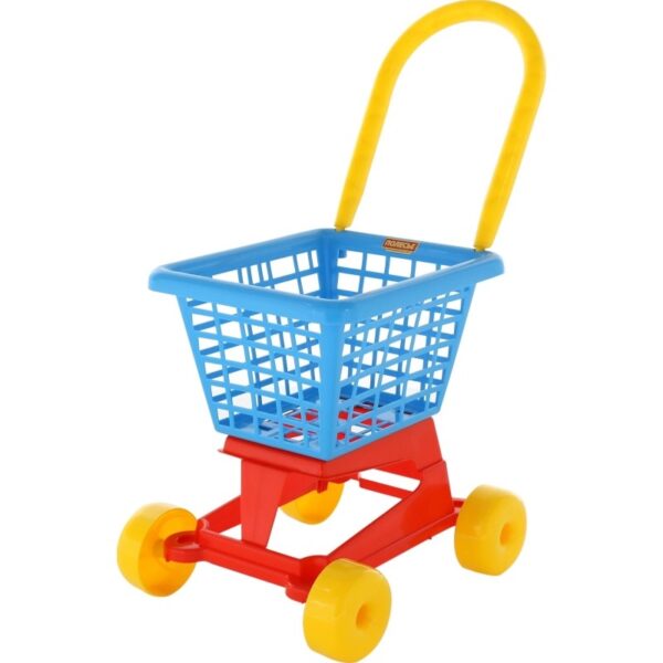 Тележка "Supermarket" №1 в сетке, цвета в ассортименте. 1