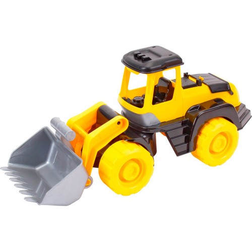 Трактор-бульдозер чёрно-жёлтый "ТехноК Т6887" в сетке 1
