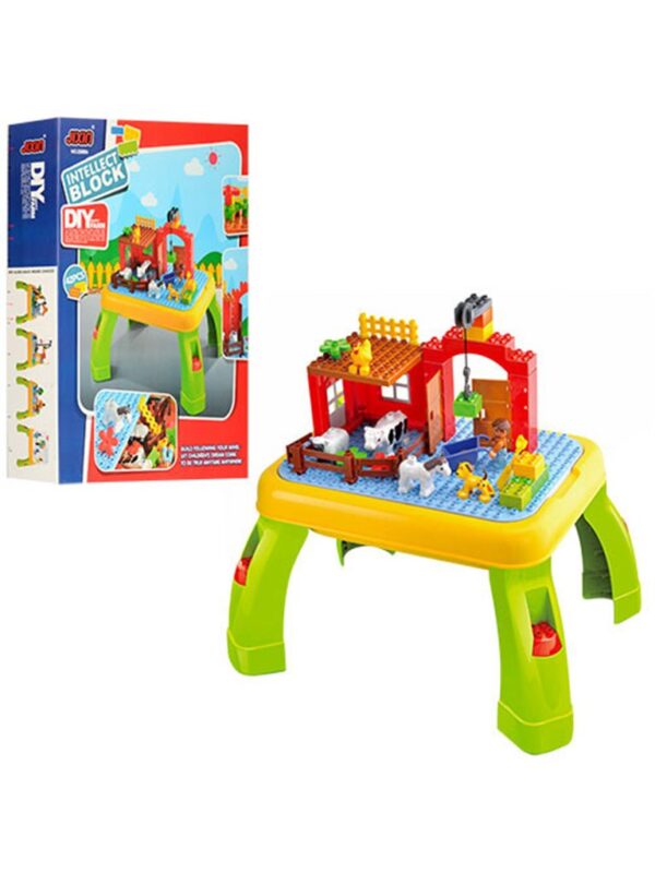 Конструктор "Intellect Block 3588A" (42 детали) в коробке. 1