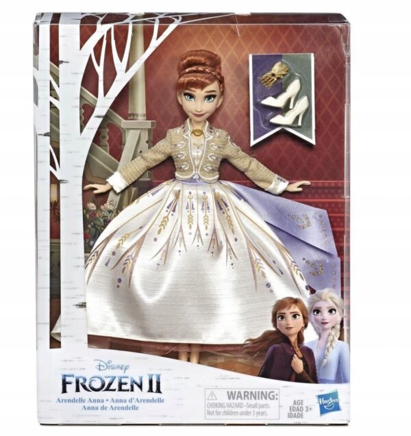 Кукла “Anna Frozen II Disney с туфлями” в коробке (оригинал).