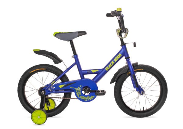 Велосипед “Black Aqua 16” DD-1602B, цвет – синий.