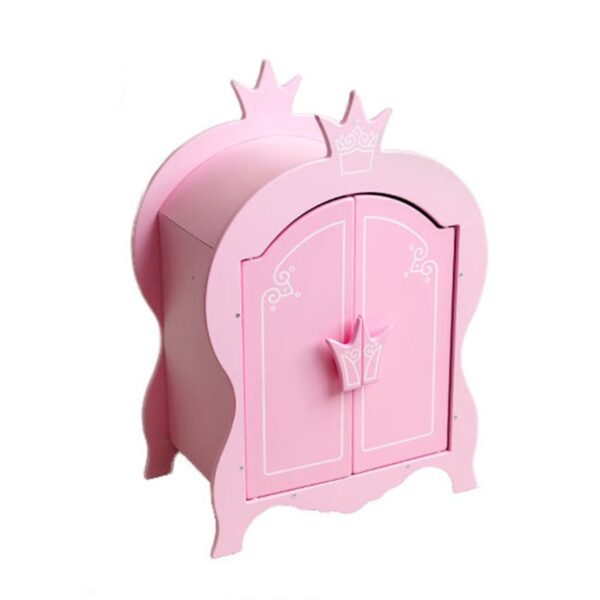Шкаф из коллекции "Shining Crown" в коробке, цвет - розовое облако. 1