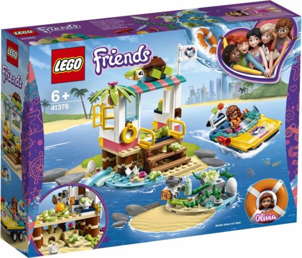 Конструктор “Lego Friends “Спасение черепах (225 деталей) в коробке (оригинал).