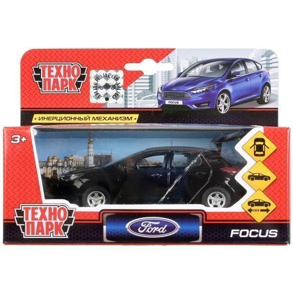 Машина инерционная металлическая “Ford Focus” 12 см в коробке в ассортименте.