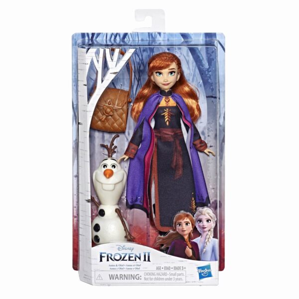 Кукла “Anna Frozen II Disney с Олафом” в коробке (оригинал).