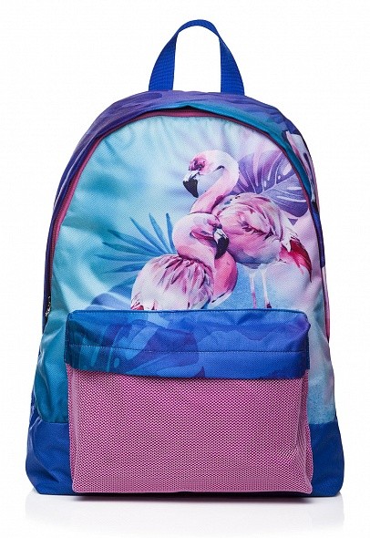 Рюкзак школьный "Basic.Фламинго". 1