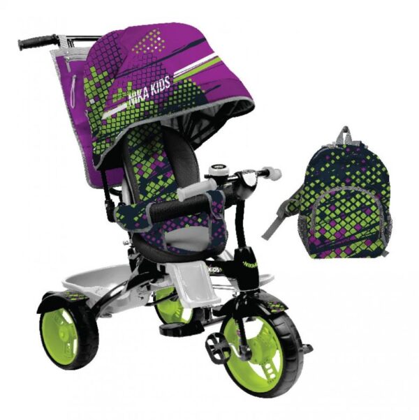 Детский трехколесный велосипед ВД5/3S, цвет – спортивный амарантовый.