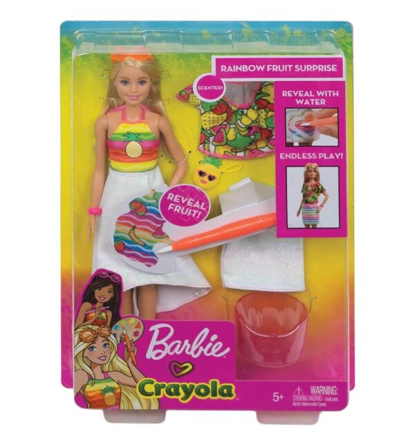 Кукла "Barbie Crayola" в коробке (оригинал). 1