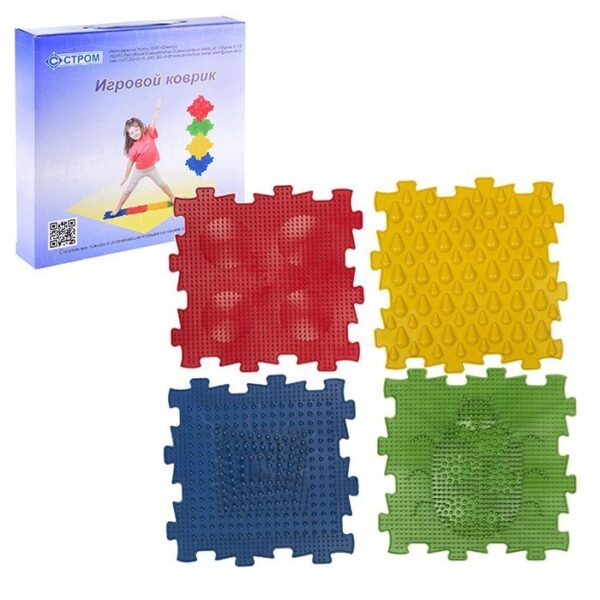 Игровой коврик "Стром У680" (4 элемента) в коробке. 1