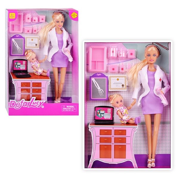Кукла “Defa Lucy 8348” с аксессуарами в коробке