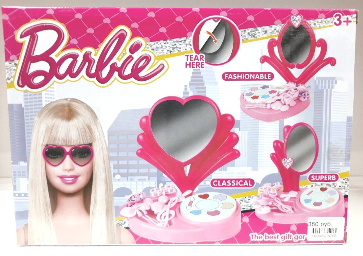 Косметика детская "Barbie 668C-2C" в коробке. 1