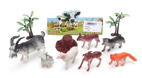 Набор животных "Моя ферма - 2" в пакете. 1