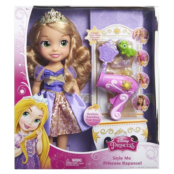 Кукла с аксессуарами “Disney Princess Style. Rapunzel” в коробке (оригинал).