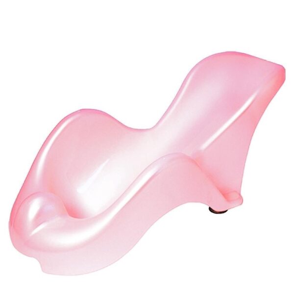 Горка для купания детей "Бамбино" в пакете, цвет - розовый. 1