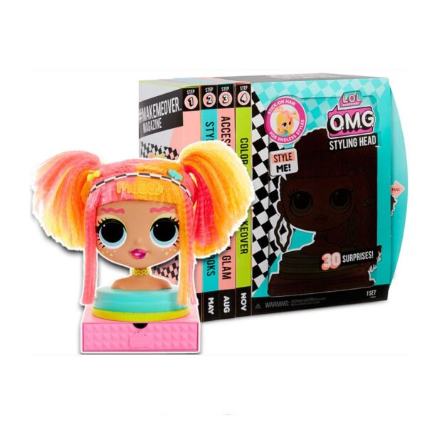 Кукла-манекен " LOL O.M.G Styling Head" в коробке (оригинал). 1