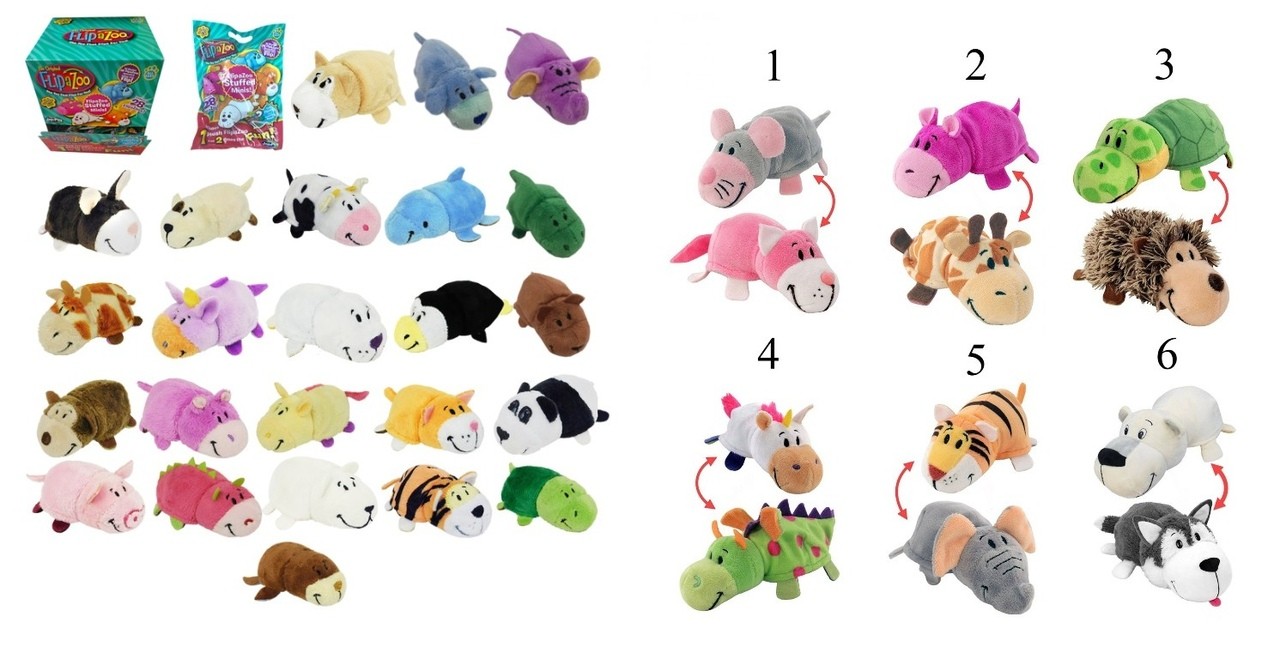 Мягкая игрушка 2-в-1 "Вывернушка" в ассортименте. купить в интернет ...