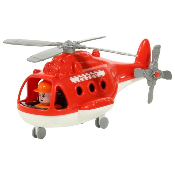 Вертолёт пожарный "Альфа", размер - 29,5 см.