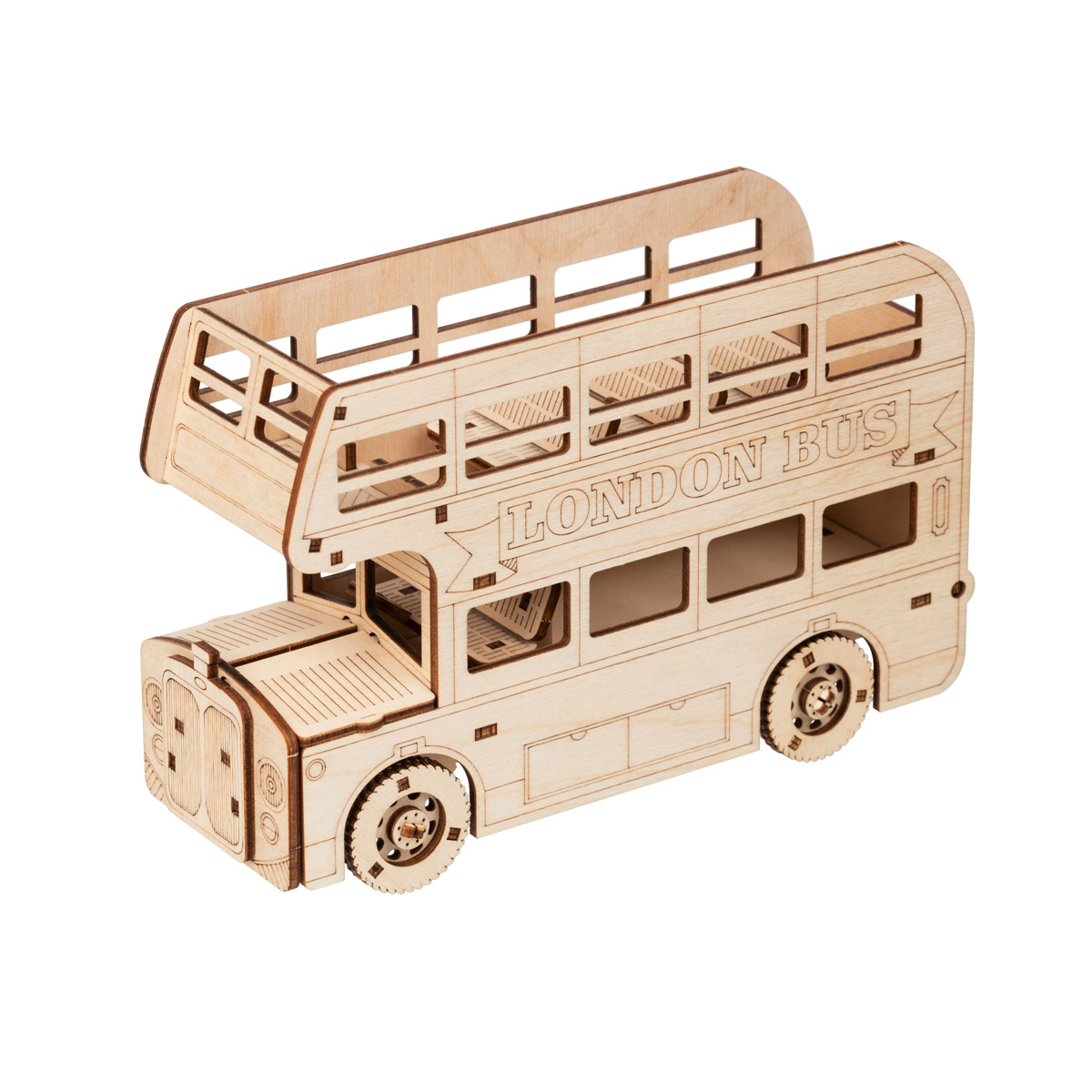Сборная модель rezark Английский автобус (bir 010)