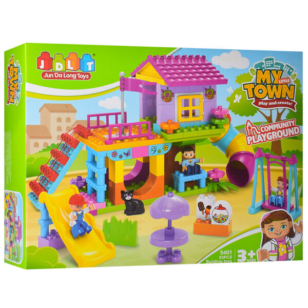 Конструктор "JDLT. Детская площадка" (5401) 93 детали в кор. 1