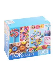 Пазлы РК toppuzzle 1000дет ГИТП1000 4136 Любимые сладости