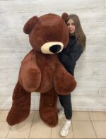 Мягкая игрушка "Медведь Бублик 5 коричневый" (180 см) 1