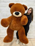 Мягкая игрушка "Медведь Бублик 5 коричневый" (180 см) 2