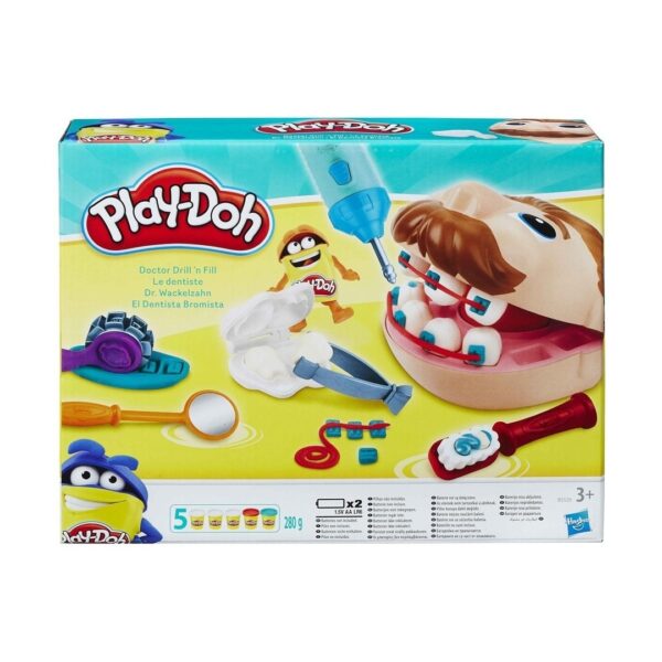 Масса для лепки "Play-Doh. Мистер Зубастик" в коробке.