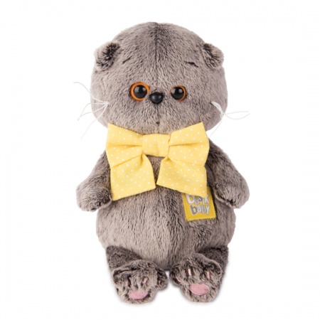 Кот Басик BABY в бантике (размер - 20 см) в коробке. 1