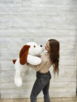 Мягкая игрушка "Собака Тузик №3 белый, 100 см" 2