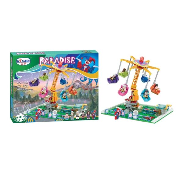 Конструктор "Paradise. Парк развлечений" (1255) 377 деталей в кор. 1