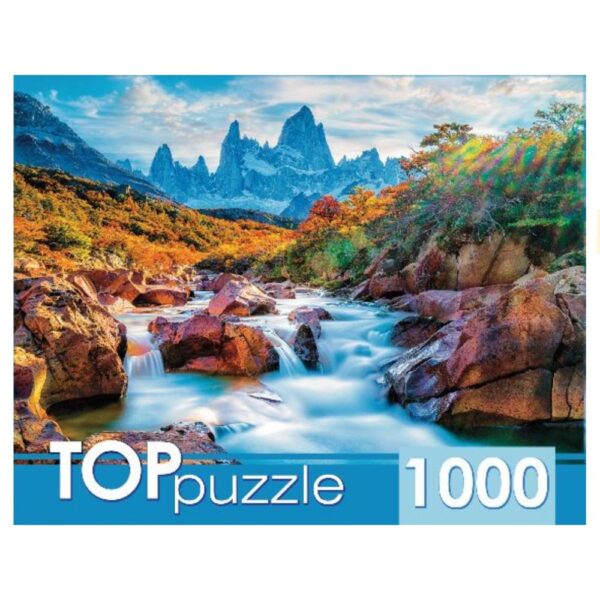 toppuzzle. ПАЗЛЫ 1000 элементов. ШТТП1000 7179 Гора Фицрой, Аргентина