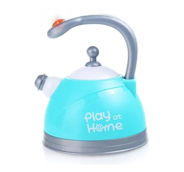Интерактивный чайник "Play at Home QF2901G" (свет, звук) в коробке.