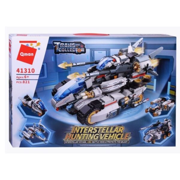 Конструктор "Qman. Трансформер" (41310) 821 деталь в коробке 1