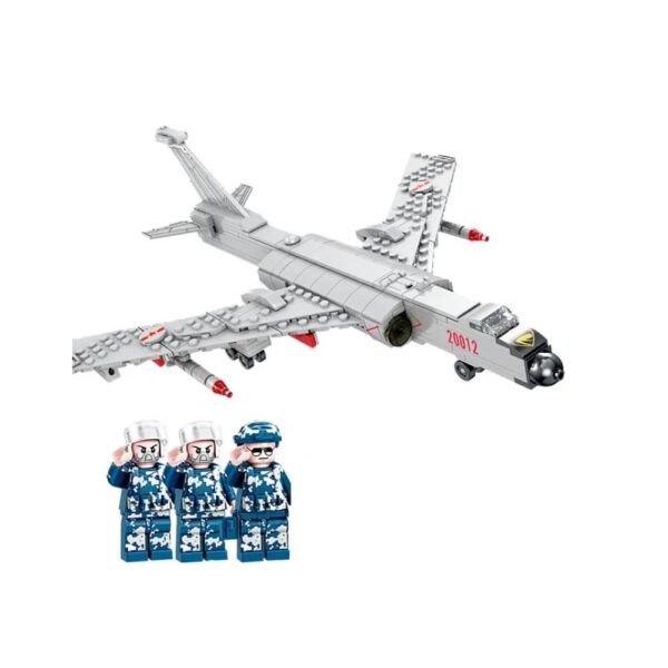 Конструктор "Kazi. Самолёт" (KY84096) 310 деталей в коробке