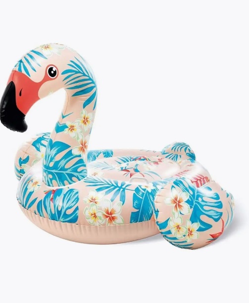 Игрушка-плот надувная для плаванья Intex "Тропический фламинго" в коробке (Арт. 57559NP)