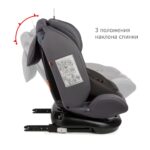 Удерживающее устройство для детей "Siger Престиж ISOFIX" (0-36 кг), цвет - маренго. 3