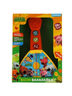 Музыкальная игрушка "Ми-ми-мишка. Балалайка" ТМ "УМка" в коробке (арт. HT572-R)