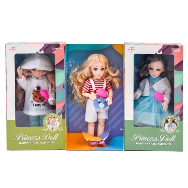 Кукла с расчёской "Princess Doll" (3001-1) в коробке