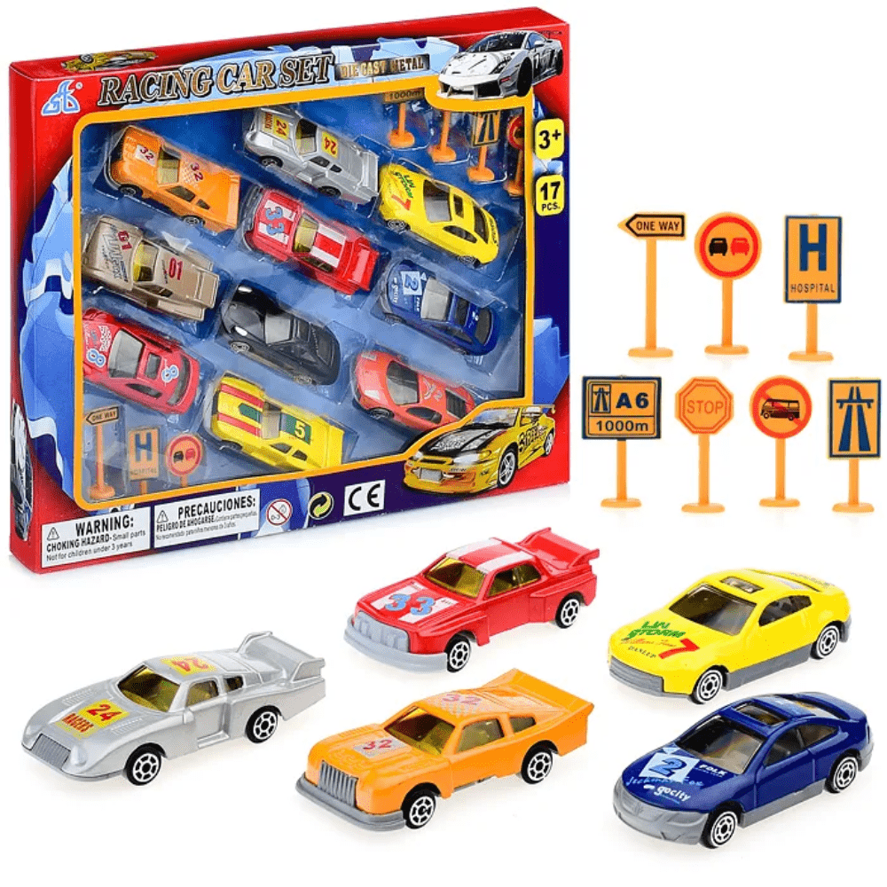 Набор машин "racing car set" (329927) в коробке