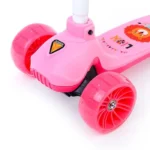 Самокат 3-х кол., розовый, PU, ABEC 7, в коробке U038240Y 5