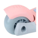 Самокат 3-х кол., розовый, светящиеся колёса, PU, ABEC 7, в коробке U040836Y 7