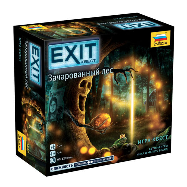 Настольная игра " Exit Квест. Зачарованный лес" (арт.8847) 1