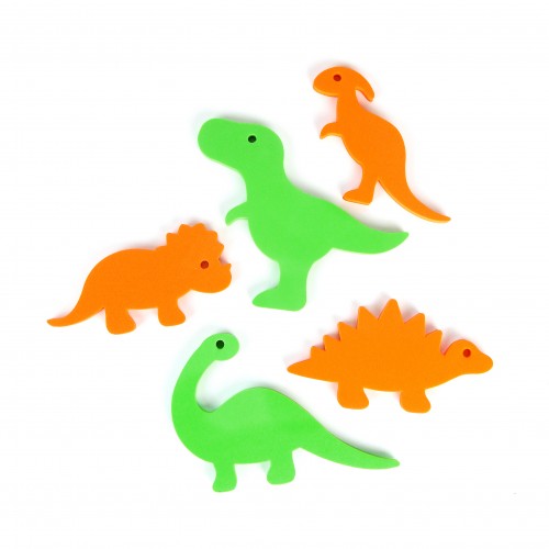 Набор для купания "Динозавры" в пакете.
