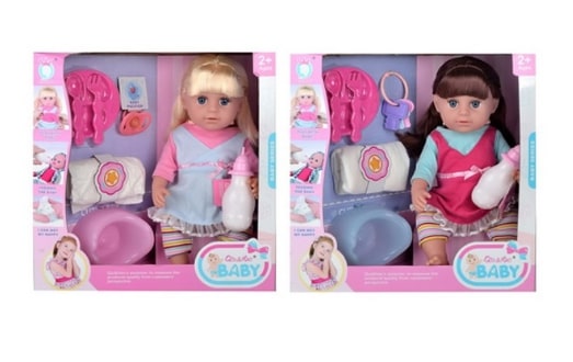 Пупс с аксессуарами "Baby" (QH6055-6) в коробке 1